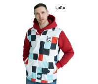 Жилет Брендон без подклада унисекс, с полной запечаткой