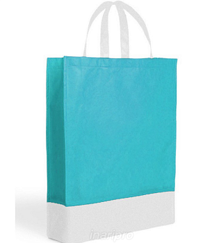 Сумка из спанбонда Бокс-комби объемная 40х50х25 см, комбинированная