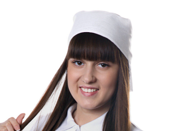 Бандана из бязи квадратная 60х60 см, однотонная Бандана из бязи квадратная 60х60 см, однотонная