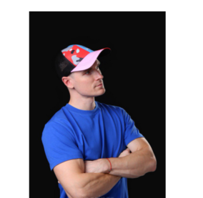 Бейсболка Вестерн облегченная с печатью на всей поверхности