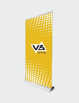 ROLL UP стенд Premium (капля) размер 200х200 (без полотна)