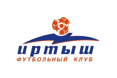 Флаг футбольного клуба Иртыш Омск 150х225 см